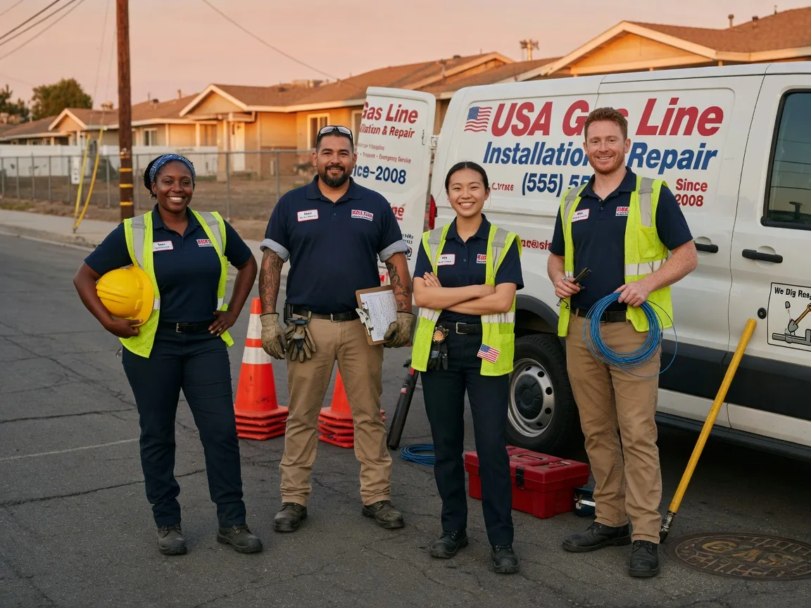 Gas Line Installation company in Harlan, IA